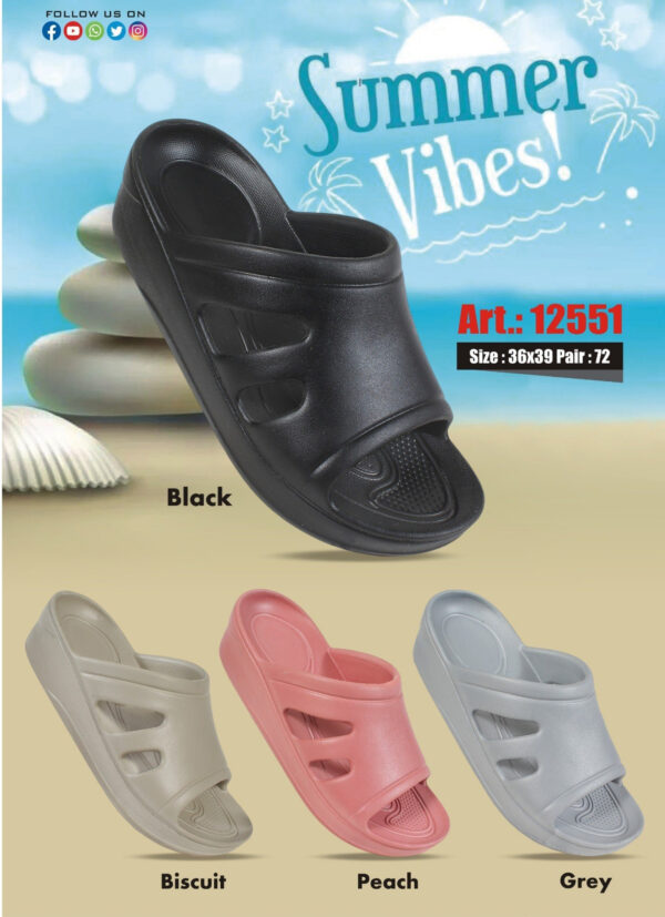 Ziplite Women Stylish EVA Slipper (12551)