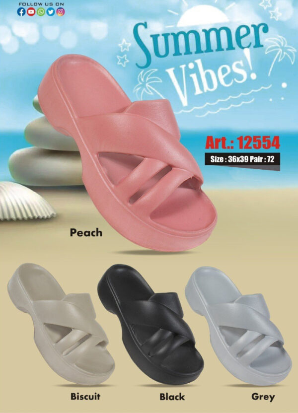 Ziplite Women Stylish EVA Slipper (12554)