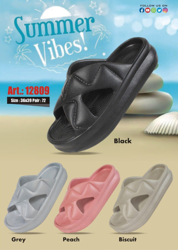 Ziplite Women Stylish EVA Slipper (12803)