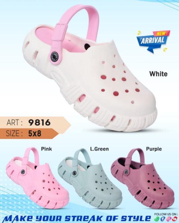 Ziplite Women Stylish EVA Clogs (9816)