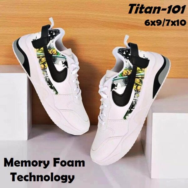 Ziplite Men PVC Sport Sneaker Shoes (Titan-101)