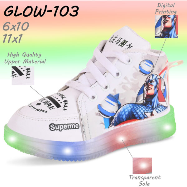 Ziplite Kids Light LED Sport Shoes (GLOW-103)