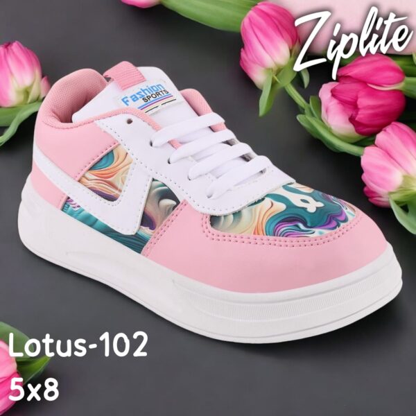 Ziplite Women Stylish Shoes (Lotus-102)
