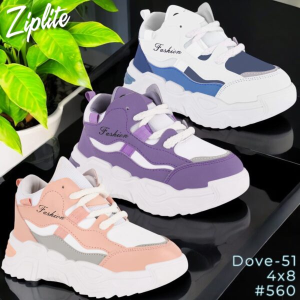 Ziplite Women Rexine Heel Stylish Shoes (Dove-51)