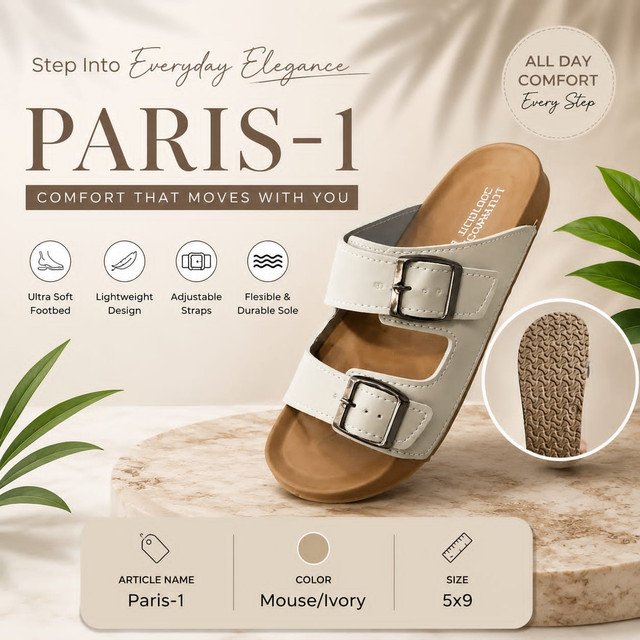 Paris-1 Beige/Ivory (5x9)