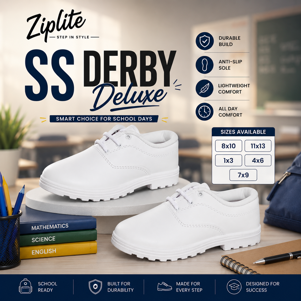 SS Derby Deluxe White