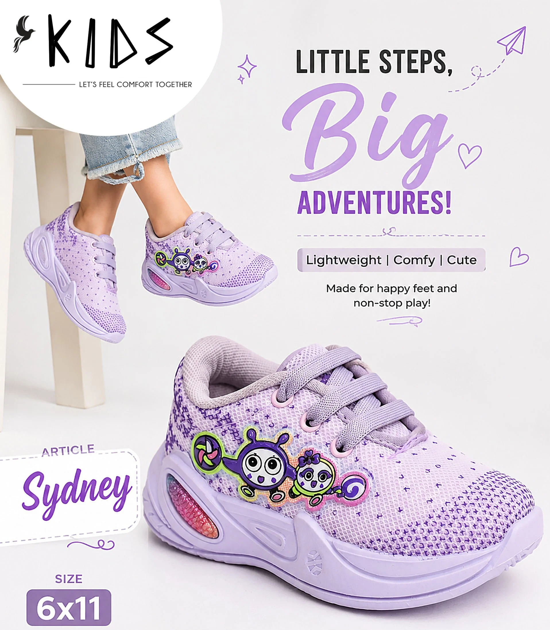 SYDNEY PURPLE 6X11