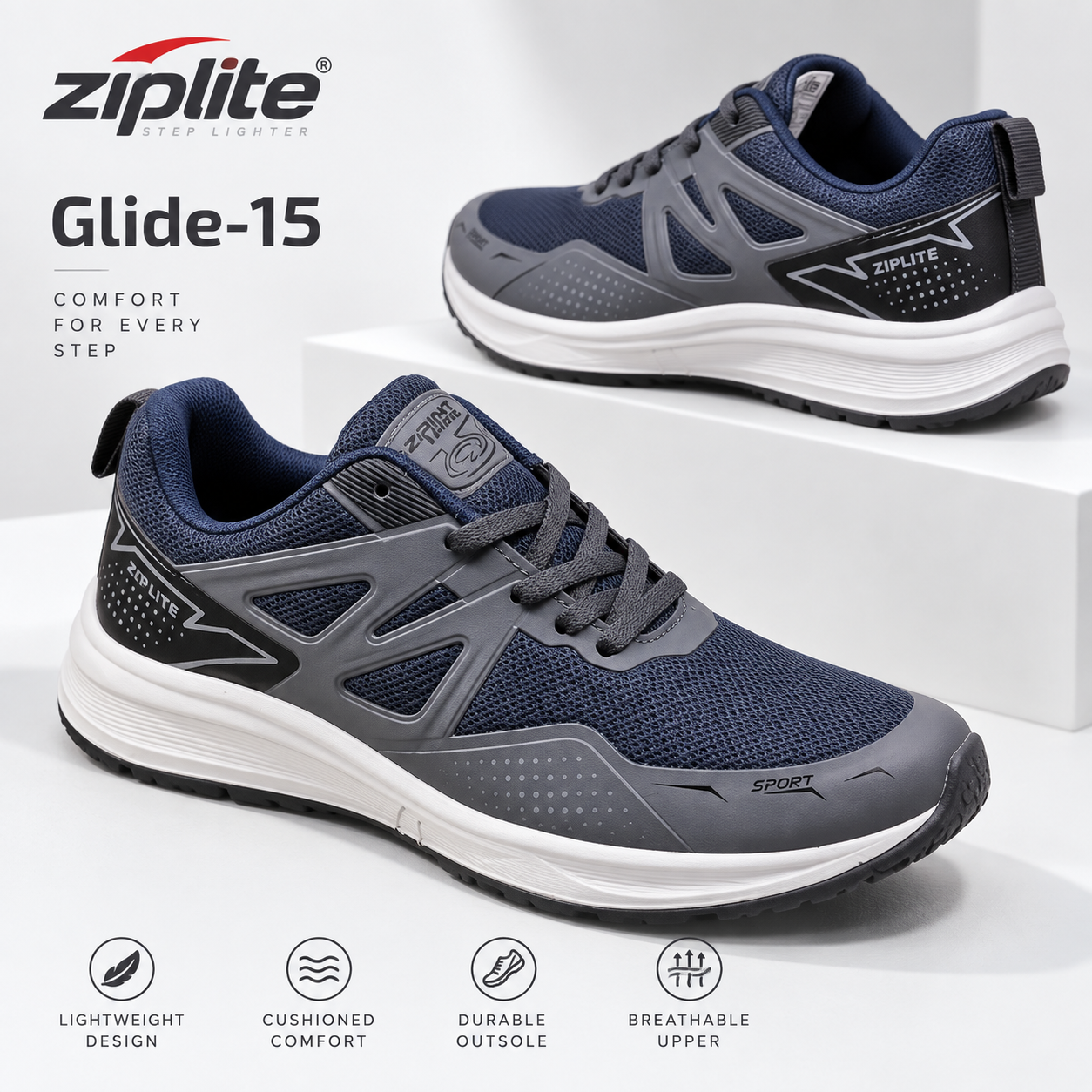 Glide-15 Grey