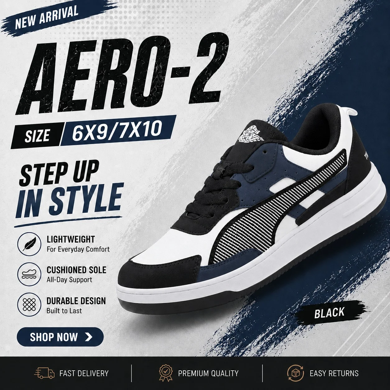 Aero-2 6x10 Blue