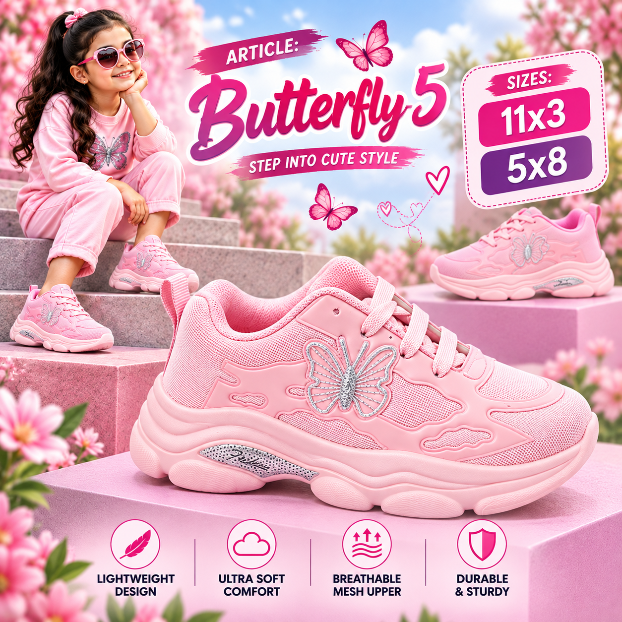 Butterfly-5 11x3