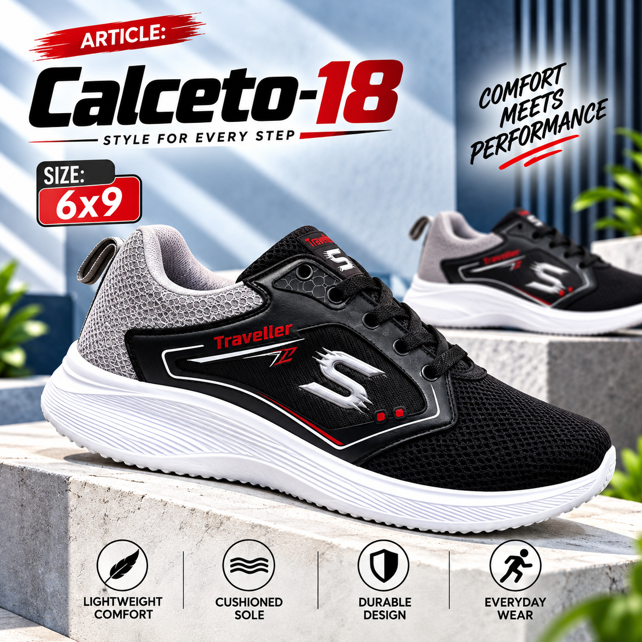 Calceto-18 6x9