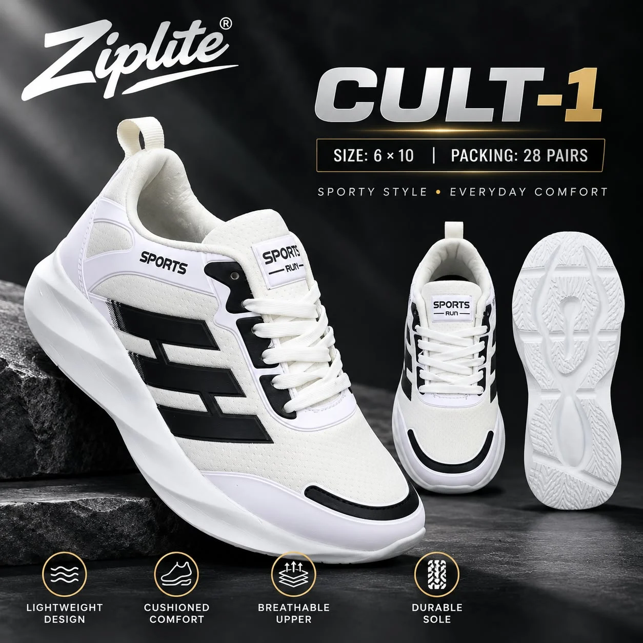 Cult-1 White 6x10