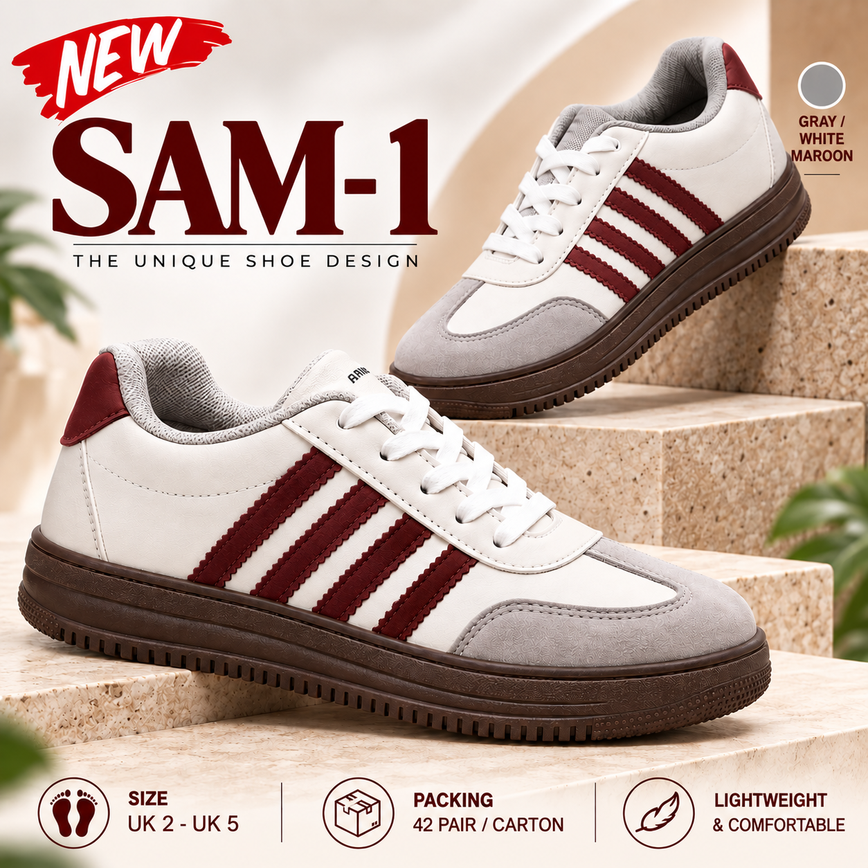 SAM-1 MAROON